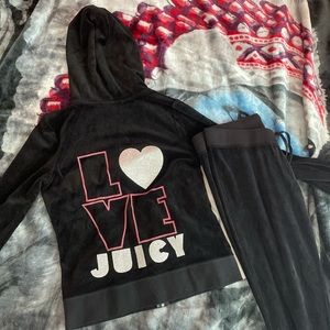 Juicy couture “I ❤️ juicy” tracksuit set!